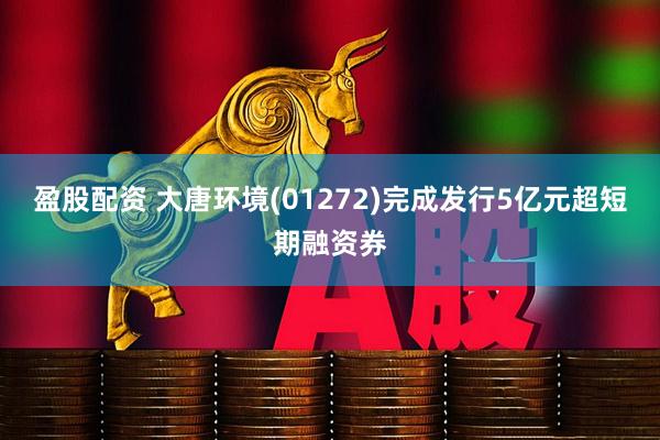 盈股配资 大唐环境(01272)完成发行5亿元超短期融资券